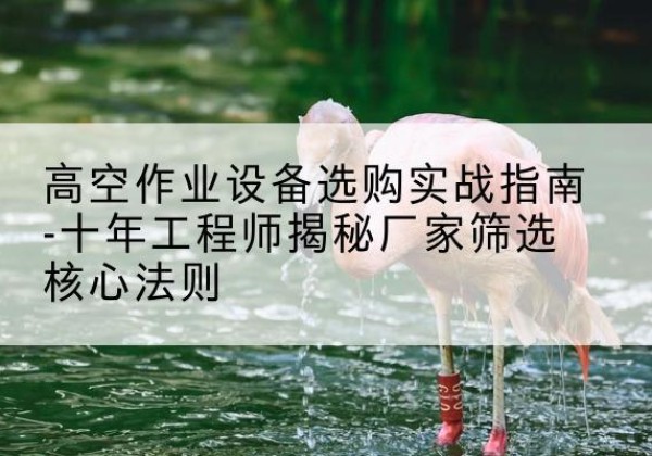 庐山剪叉式升降机厂家-高空作业设备选购实战指南-十年工程师揭秘厂家筛选核心法则